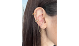 Ohrring Helix-Piercing gold